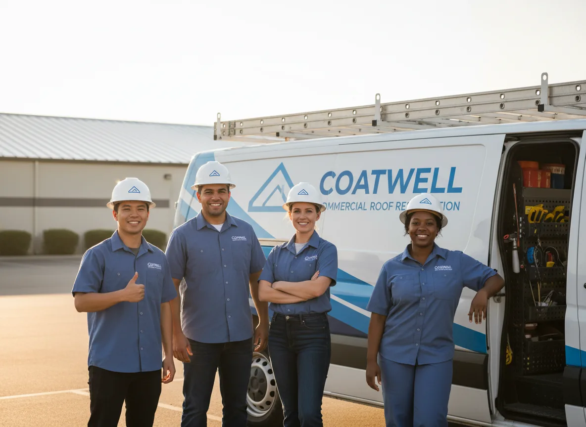 Commercial roof coating company in Challenge, CA